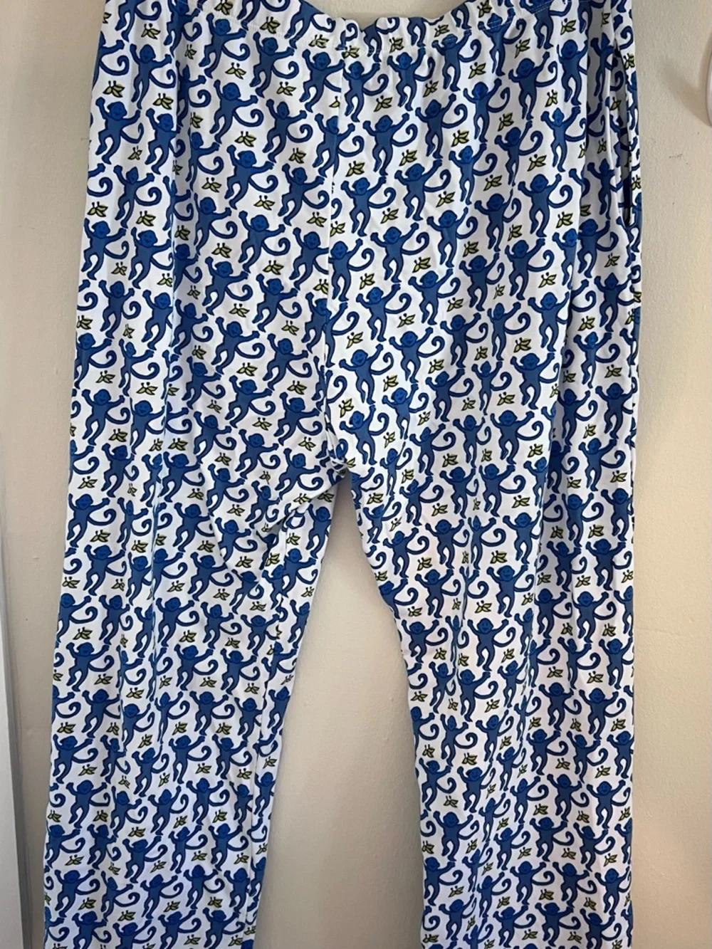 Roller Rabbit Blue Monkey Pajama Set - Picture 8 of 9